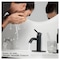 Everflow Bathroom Faucet w/ Deck Plate, 1 handle, 1 or 3 hole Stainless Matte Black BAC-V10MB - alternate 7